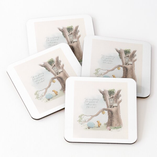 Item preview, Pooh, Piglet and The Bees at Owls Home designed and sold by AncientFleming.