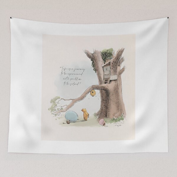 Item preview, Pooh, Piglet and The Bees at Owls Home designed and sold by AncientFleming.