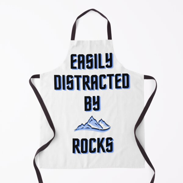 Item preview, Easily Distracted By Rocks, Geology and Geologist Quote designed and sold by DESIGNERSSHOPP.
