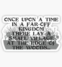 Prologue - Into The Woods Sticker