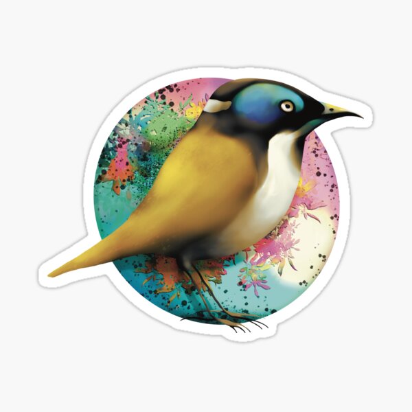Item preview, Blue-faced Honeyeater designed and sold by Karin Taylor.
