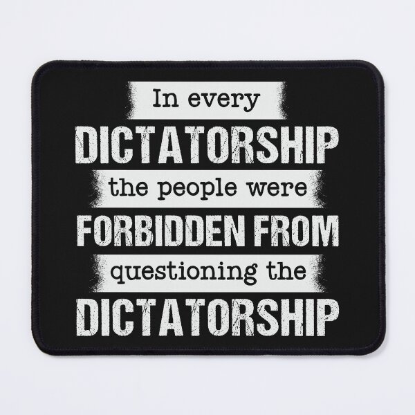 Item preview, Dictatorship, Freedom Of Speech, Anti Government designed and sold by CatsCrew.