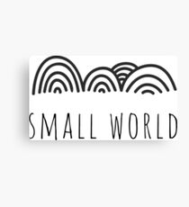 small world Canvas Print