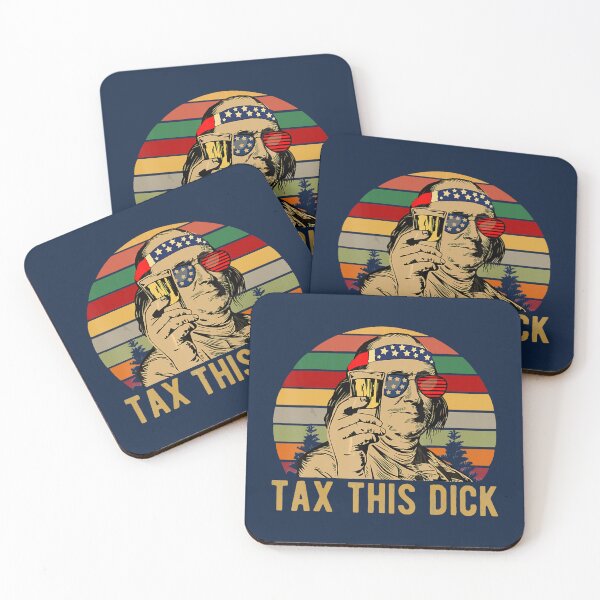 Item preview, 4th of july Benjamin Franklin Tax This Dick vintage  designed and sold by Tokoindahz.