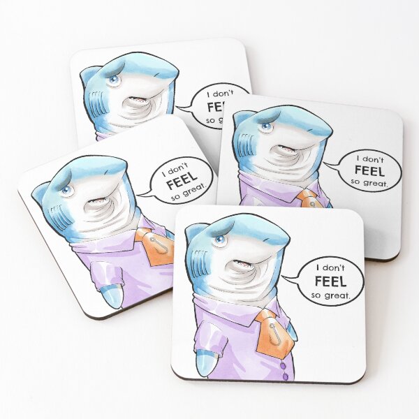 Item preview, Not-So-Great White designed and sold by EELS-on-WHEELS.