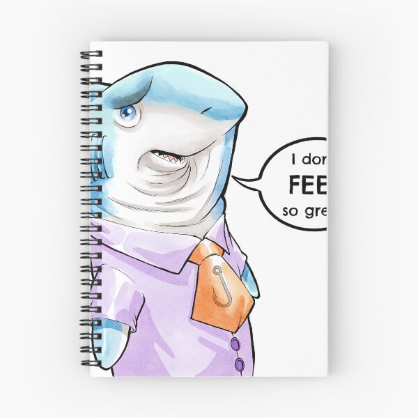 Item preview, Not-So-Great White designed and sold by EELS-on-WHEELS.