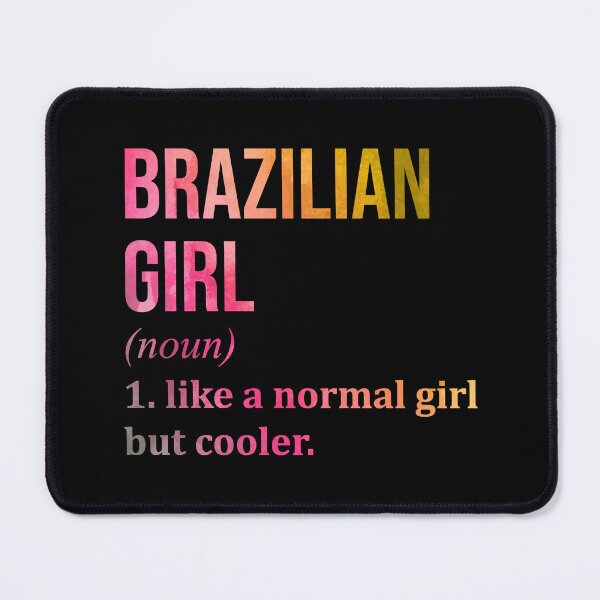 Item preview, Brazilian Girl Definition Brazil in Watercolor designed and sold by XCIV.