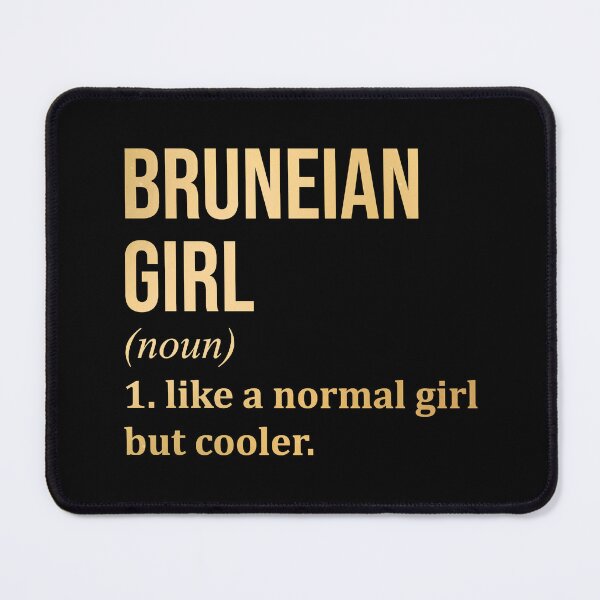 Item preview, Bruneian Girl Definition Brunei in Gold designed and sold by XCIV.