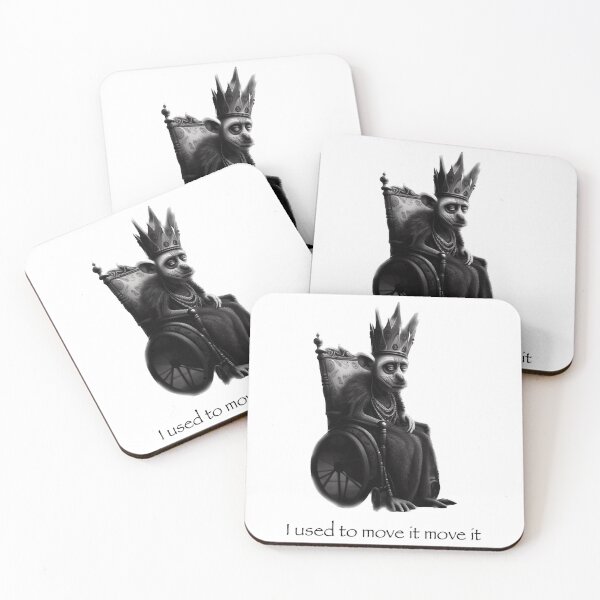 Item preview, El rey Julien no puede moverlo designed and sold by CobFrance.