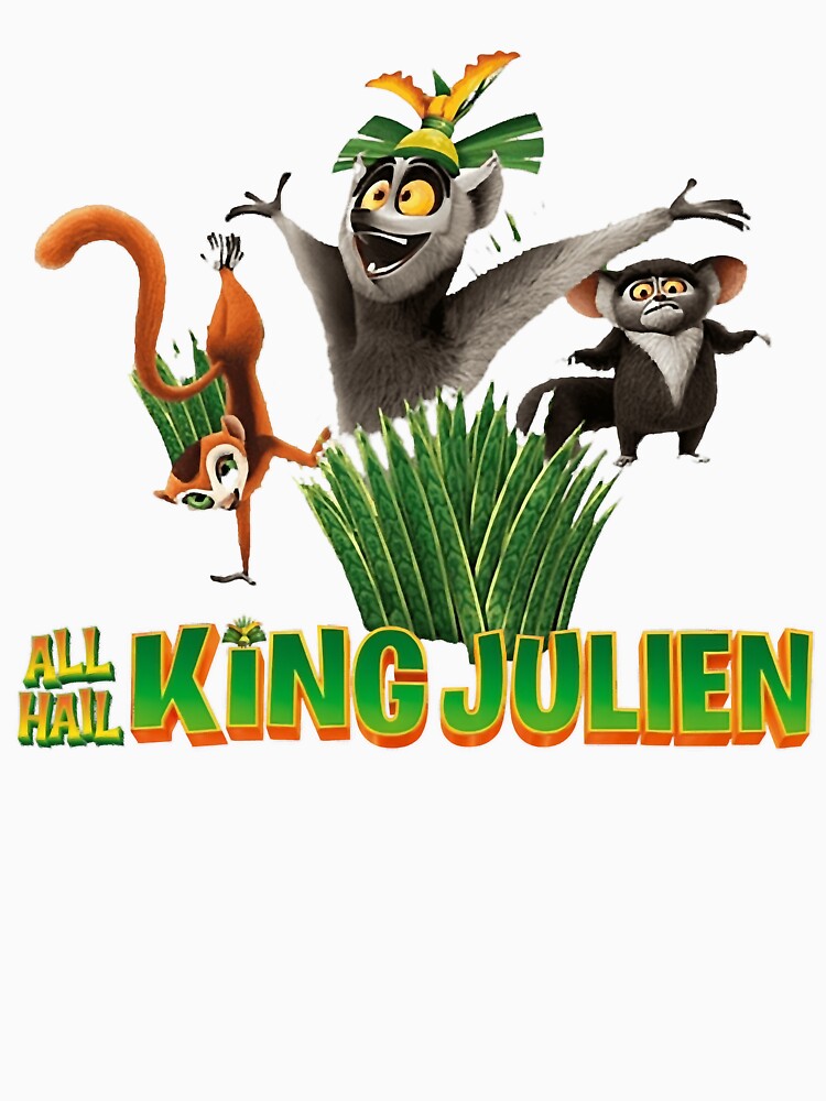 "King Julien King Julien King Julie" Essential TShirt for Sale by
