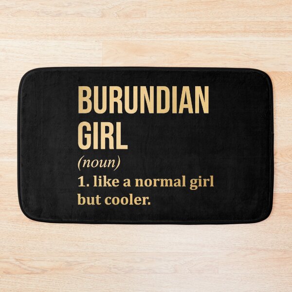 Item preview, Burundian Girl Definition Burundi in Gold designed and sold by XCIV.