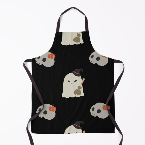 Item preview, Kawaii Cute pastel spooky boo witch skull halloween pattern groovy retro gift designed and sold by TNwandesignart.