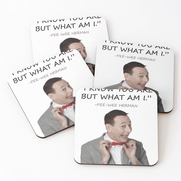 Item preview, Pee Wee Herman Quotes designed and sold by OURShopArt.