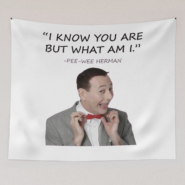 Item preview, Pee Wee Herman Quotes designed and sold by OURShopArt.