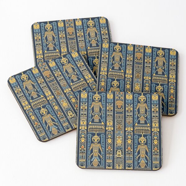 Item preview, Egyptian Motif Pattern designed and sold by Paleo5135.