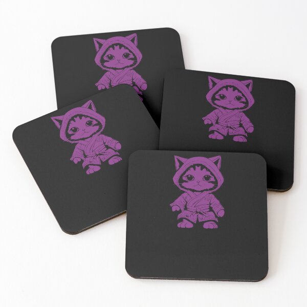 Item preview, Karate Kitten - Purple designed and sold by Soulemotion.