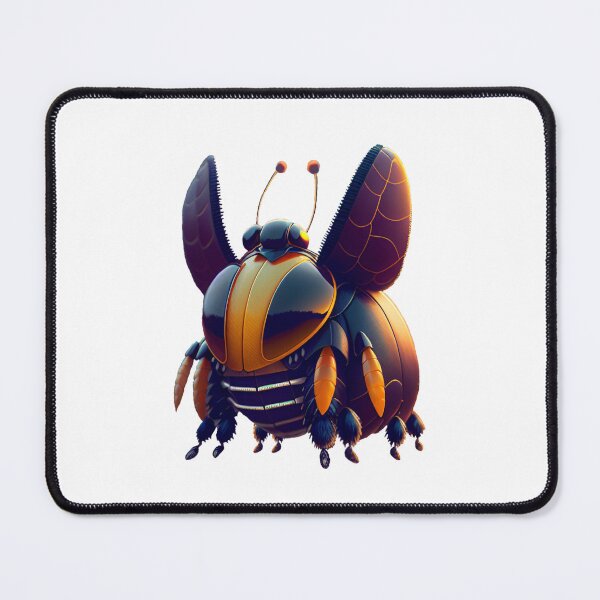 Item preview, Fat beetle with big eyes designed and sold by MadinaFatt.