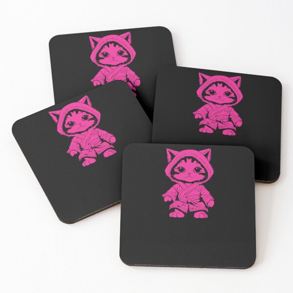 Item preview, Karate Kitten - Pink designed and sold by Soulemotion.