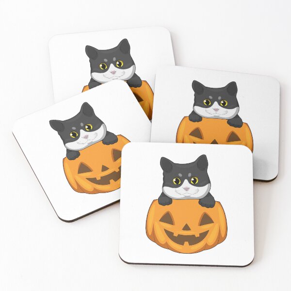 Item preview, Cat Halloween Pumpkin designed and sold by Snabdesign84.