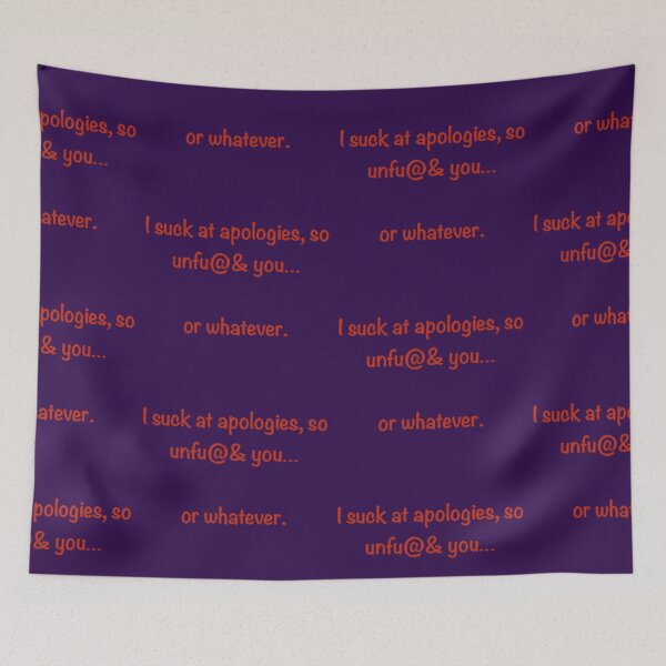 Item preview, Bad Apology designed and sold by Black-Orc.