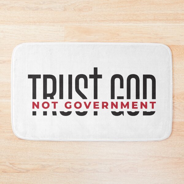 Item preview, Trust God Not Government, Christian, Anti Government designed and sold by CatsCrew.