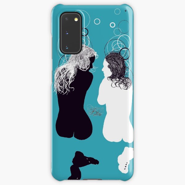 black girl white girl Samsung Galaxy Snap Case