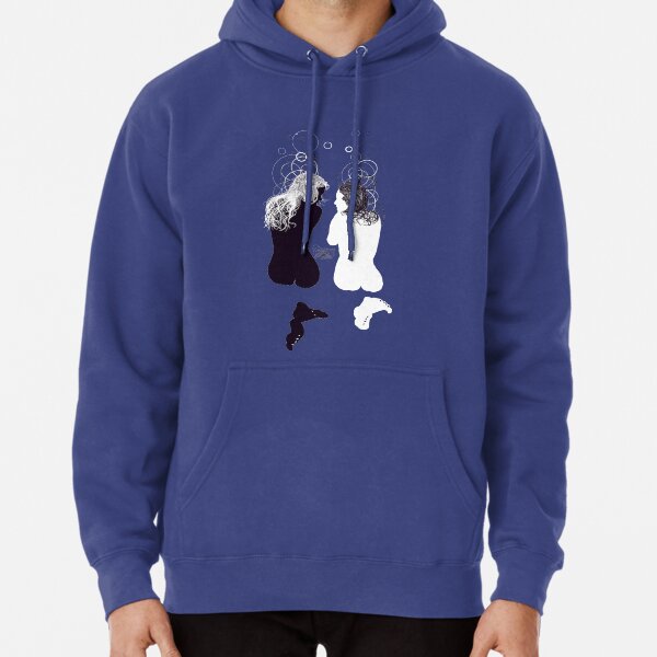 black girl white girl Pullover Hoodie