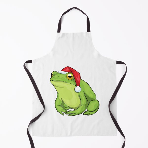 Item preview, Frog Christmas Santa hat designed and sold by Snabdesign84.