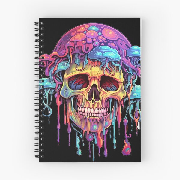 Item preview, Globbing Skull of Jelly Mushrooms designed and sold by TalkoftheWild.