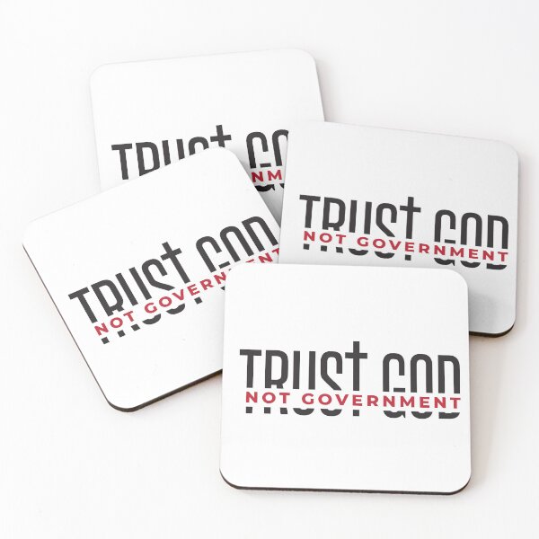 Item preview, Trust God Not Government, Christian, Anti Government designed and sold by CatsCrew.
