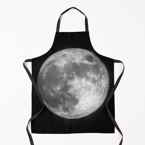 Item preview, Full Moon Space Art -Black and white- (2023) designed and sold by lematworks.