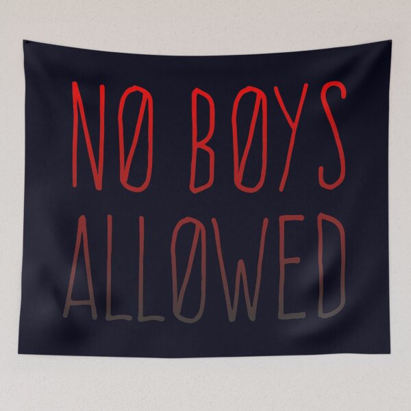 Item preview, NO BOYS ALLOWED designed and sold by Vira Magnus Layton.