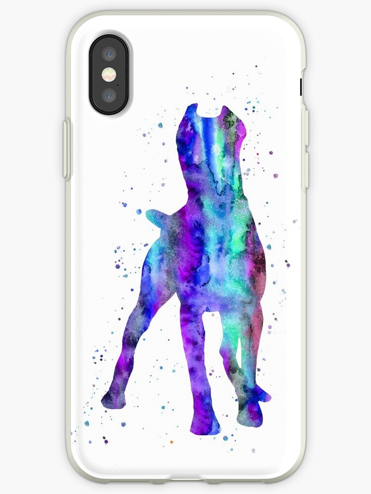 Cane Corso Cane Corso Dog Watercolor Cane Corso Italian Mastiff Iphone Case By Rosaliartbook