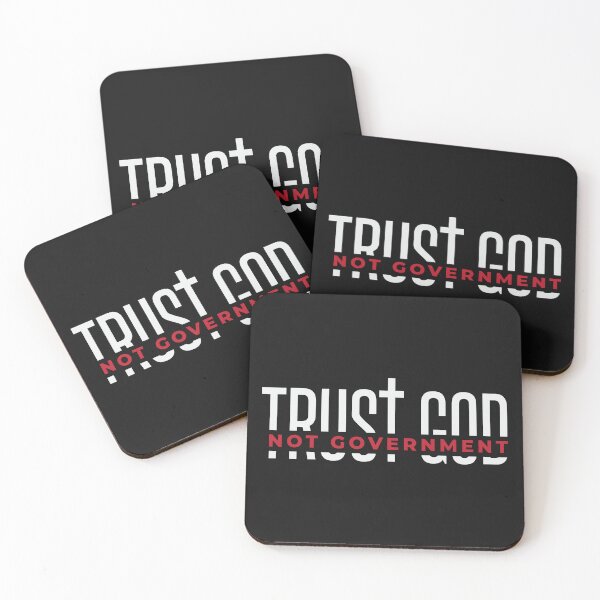 Item preview, Trust God Not Government, Christian, Anti Government designed and sold by CatsCrew.