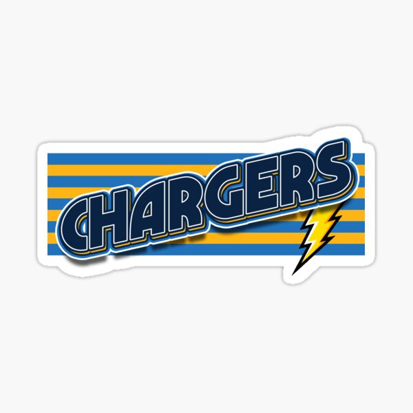 San Diego Chargers Team Gift Tag Stickers