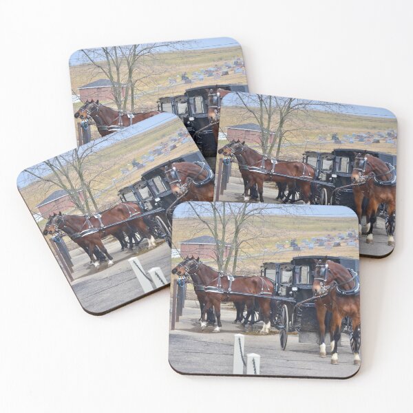Item preview, Buggy Parking in Amish Country, Ohio. designed and sold by Billlee.