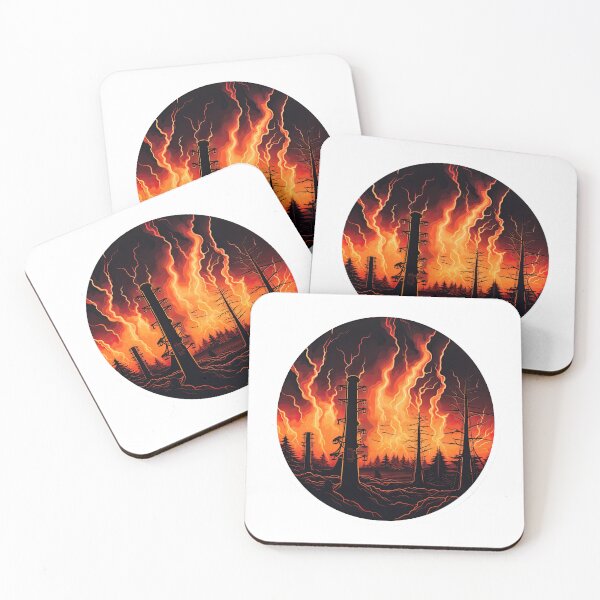 Item preview, Lightning at a power plant designed and sold by abmkf.
