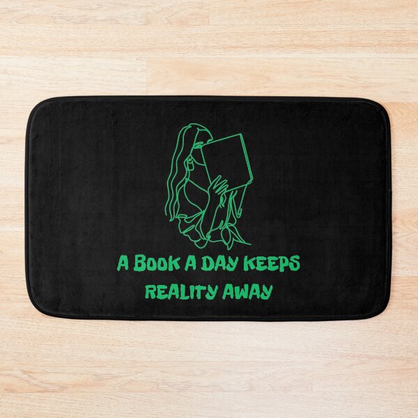 Item preview, A Book a Day Keeps Reality Away designed and sold by Mirmura.