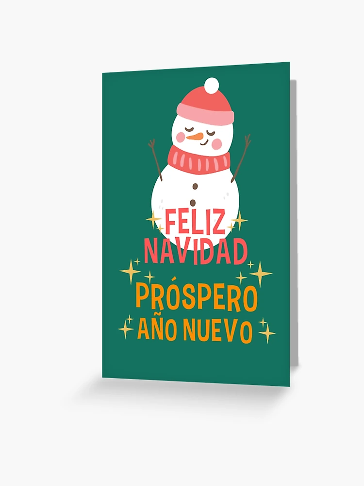 Feliz navidad, mexican christmas Greeting Card for Sale by Heba44