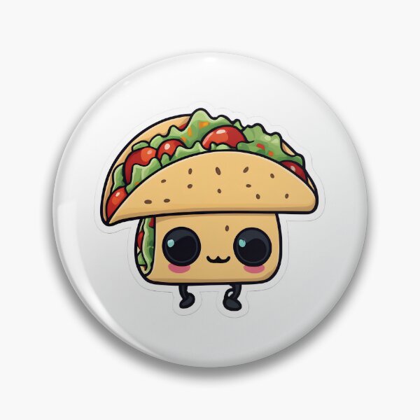 Item preview, Happy taco creature designed and sold by Maths-4-Nerds.