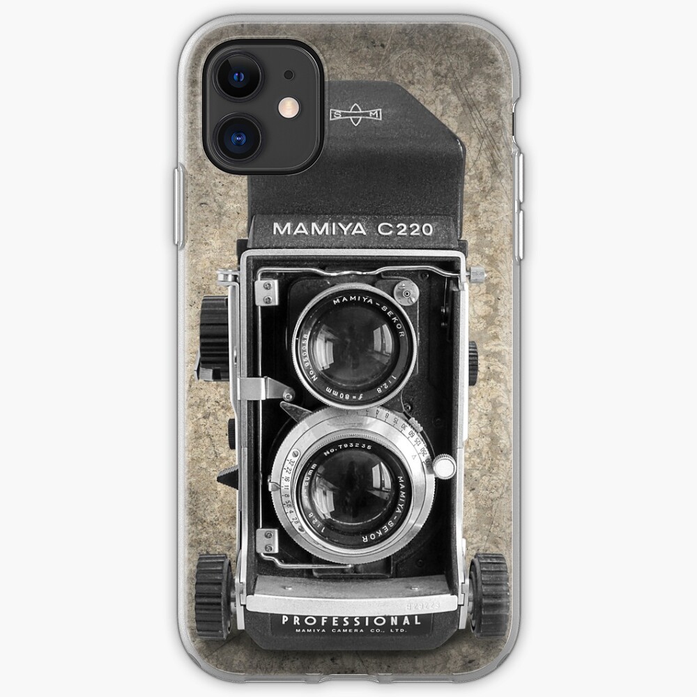 Mamiya C220 - Vintage Black and White iPhone Case & Cover