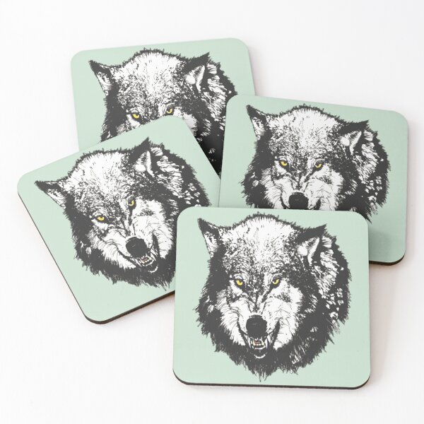Item preview, angry wolfc designed and sold by DamarionPepin.