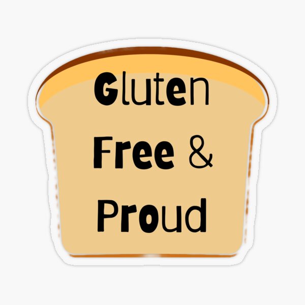 Gluten Free Toaster - Celiac - Coeliac Sticker for Sale by GoodMoodFood