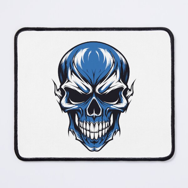 Item preview, Scul - blue - flat design designed and sold by SGDesignonline.