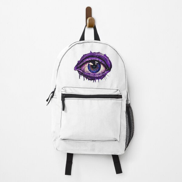 Item preview, Eye with purple makeup designed and sold by abmkf.