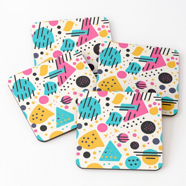 Item preview, Retro 80s and 90s Pop Memphis Pattern designed and sold by AeonAcademy.