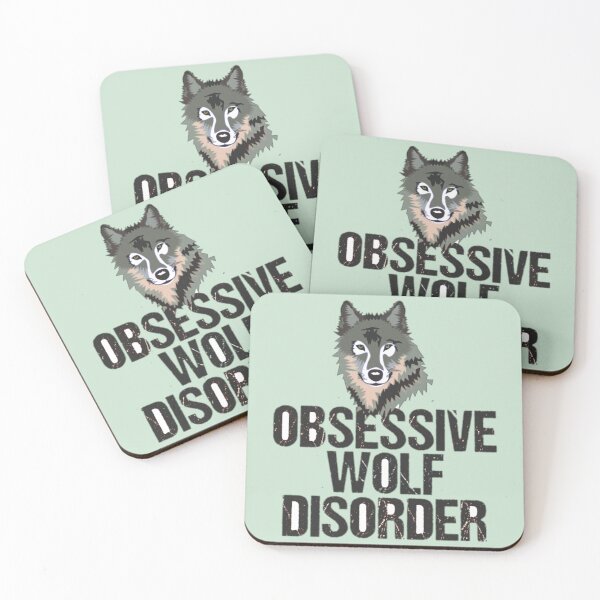 Item preview, obsessive wolf disorder designed and sold by DamarionPepin.