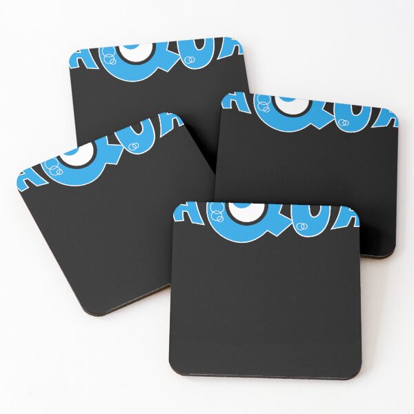 Item preview, Aqua band logo  designed and sold by MaraRenner.