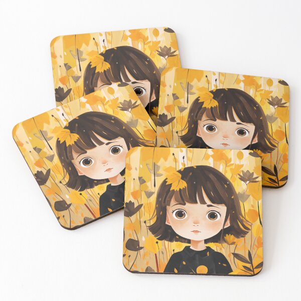 Item preview, Girl in a Yellow Field  designed and sold by artmm7.