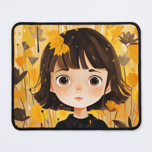 Item preview, Girl in a Yellow Field  designed and sold by artmm7.